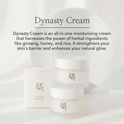 Beauty Of Joseon Dynasty Cream Facial Moisturizer for Dry, Acne-Prone, Sensitive Skin.