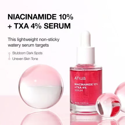 ANUA Niacinamide 10% + TXA 4% Dark Spot Serum, 30ml