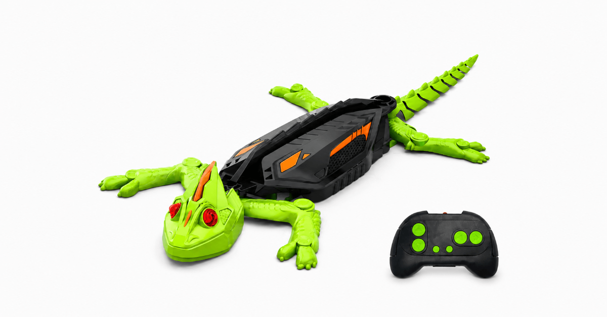 Remote Control Wall-Climbing Gecko Toy with 360° Movement