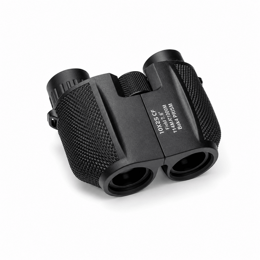 10x25 Compact Binoculars for Adults – BAK4 Prism, Fully Multi-Coated Lenses, Lightweight Pocket Binoculars for Bird Watching, Travel & Outdoor Use