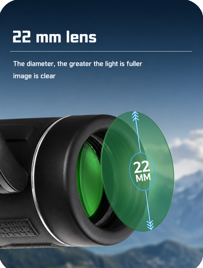 Compact Folding Binoculars – Lightweight, Portable Outdoor Viewing