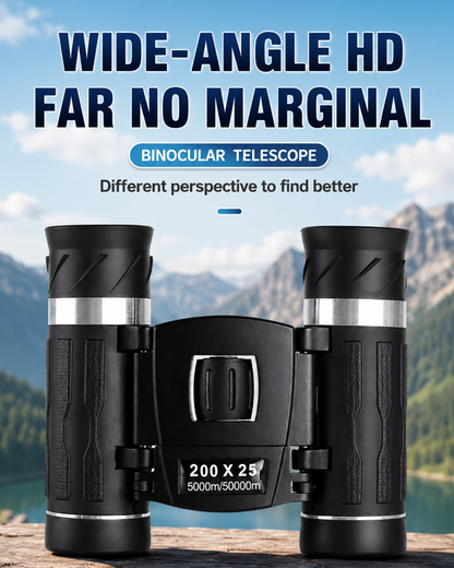 Compact Folding Binoculars – Lightweight, Portable Outdoor Viewing