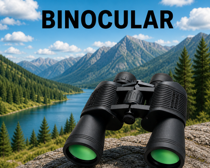 20x50 HD Binoculars with FMC Lenses – Waterproof, Anti-Slip Grip & Durable