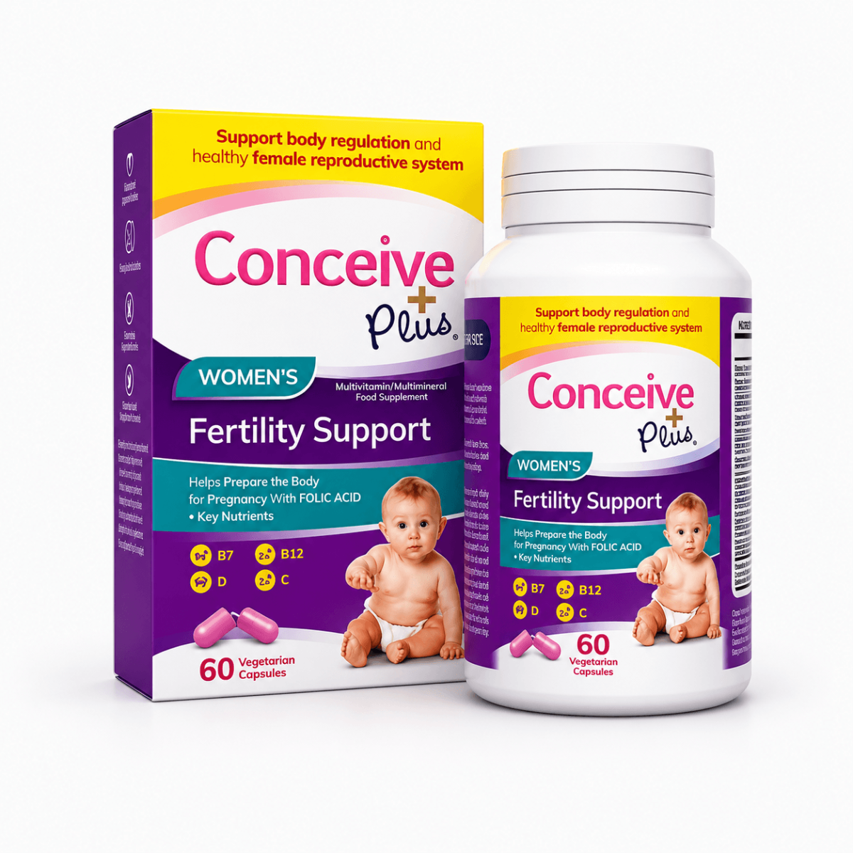 Conceive Plus Women’s Fertility Support – 60 Capsules