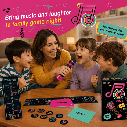 Grab The Mic – Musical Karaoke Party Game for Kids & Families