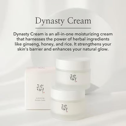 Beauty Of Joseon Dynasty Cream Facial Moisturizer for Dry, Acne-Prone, Sensitive Skin.