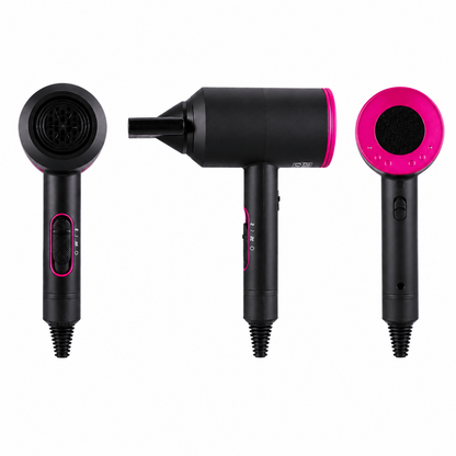 Professional 1800–2000W Hair Dryer with Diffuser & Dual Concentrators