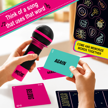 Grab The Mic – Musical Karaoke Party Game for Kids & Families
