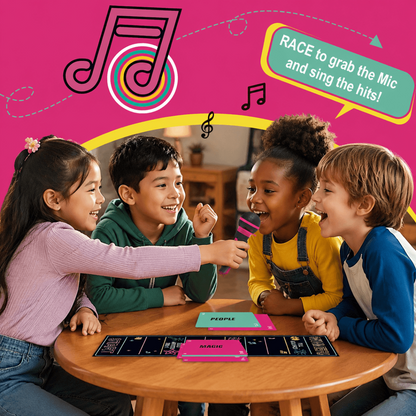 Grab The Mic – Musical Karaoke Party Game for Kids & Families