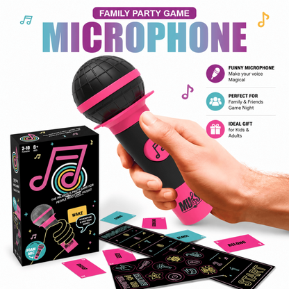 Grab The Mic – Musical Karaoke Party Game for Kids & Families