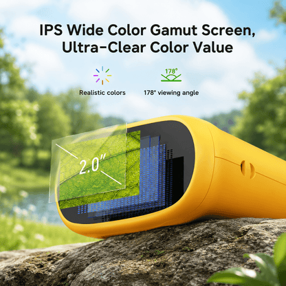 2-in-1 Kids Digital Microscope & Telescope – 1000x Zoom, 2MP Camera & IPS Screen