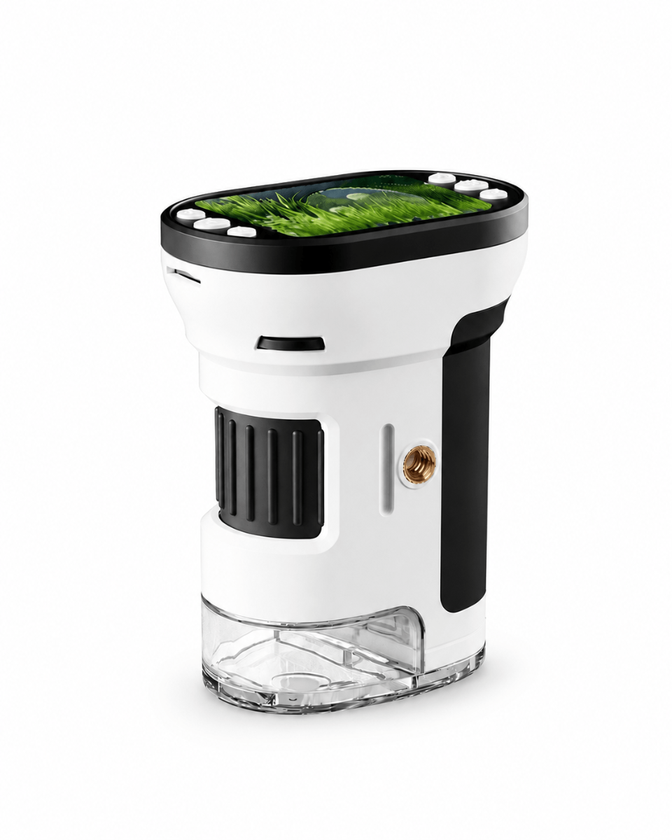 Kids HD Digital Microscope – LED Light, Handheld & Stand-Compatible