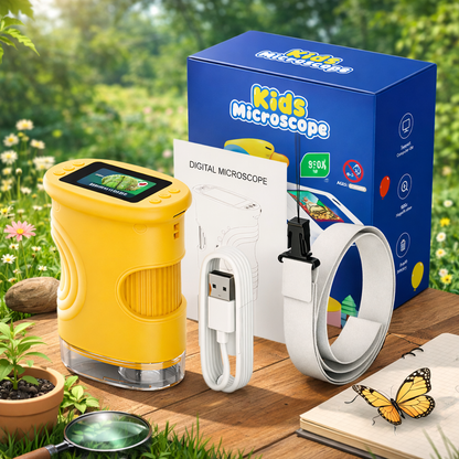 Kids Digital Microscope with 2MP Camera & 1000X Magnification