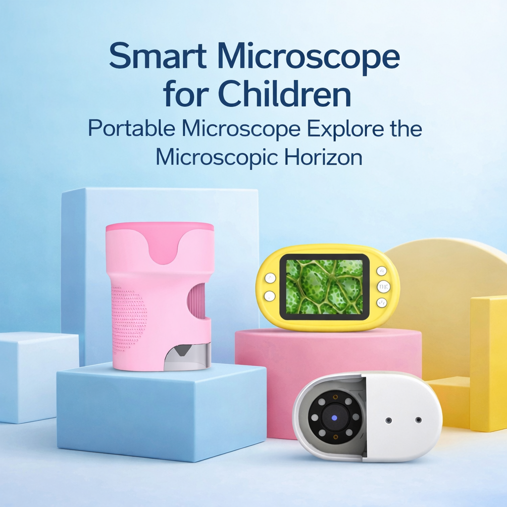 Kids Digital Microscope – Handheld, Compact & Photo/Video Recording