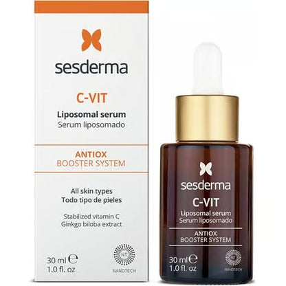 Sesderma C-Vit Liposomal Serum 30ml - Vitamin C Antioxidant Serum for Radiance.