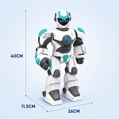 Large Intelligent Robot Toy for Kids with Voice Control, Gesture Sensing Smart Programming