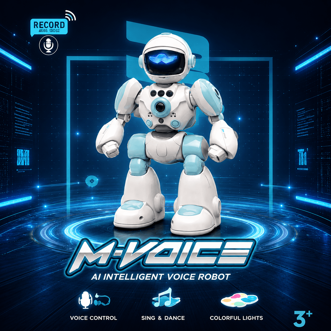 AI Intelligent Voice Robot – Smart Programmable & Interactive Toy