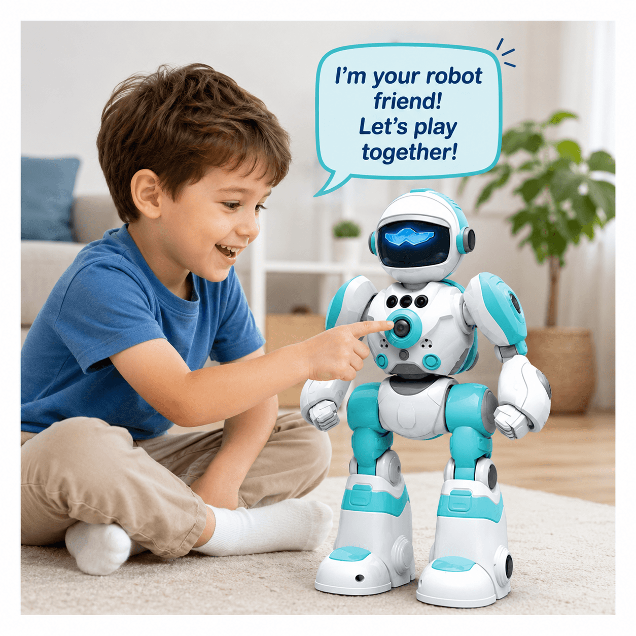 AI Intelligent Voice Robot – Smart Programmable & Interactive Toy