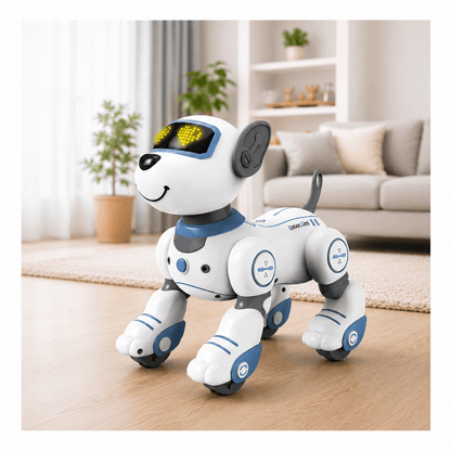 Interactive Smart Robot Dog Toy for Kids – Walking, Dancing & Voice/Touch Control Puppy