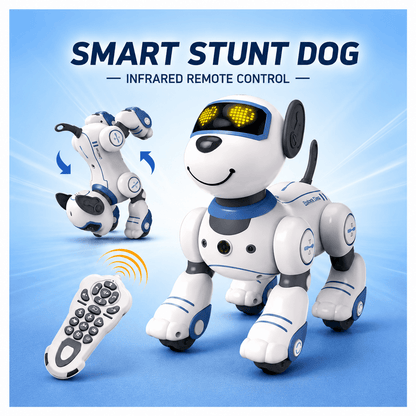 Interactive Smart Robot Dog Toy for Kids – Walking, Dancing & Voice/Touch Control Puppy