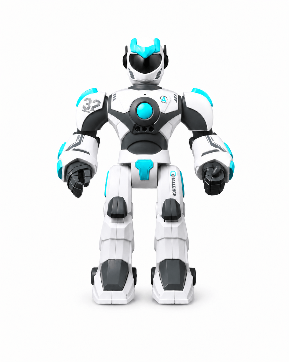 Large Intelligent Robot Toy for Kids with Voice Control, Gesture Sensing Smart Programming