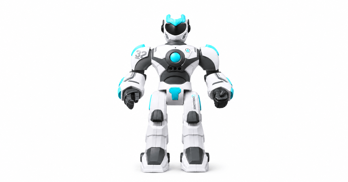 Large Intelligent Robot Toy for Kids with Voice Control, Gesture Sensing Smart Programming