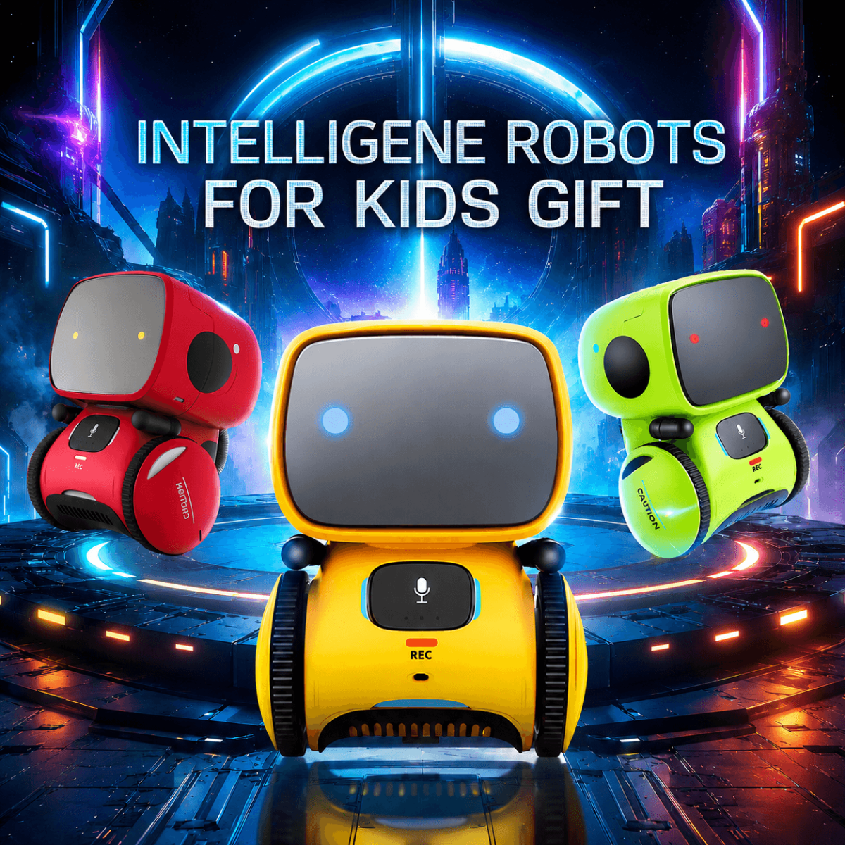 Interactive Robot Toy for Kids 3+ – Dancing, Singing & Voice Control