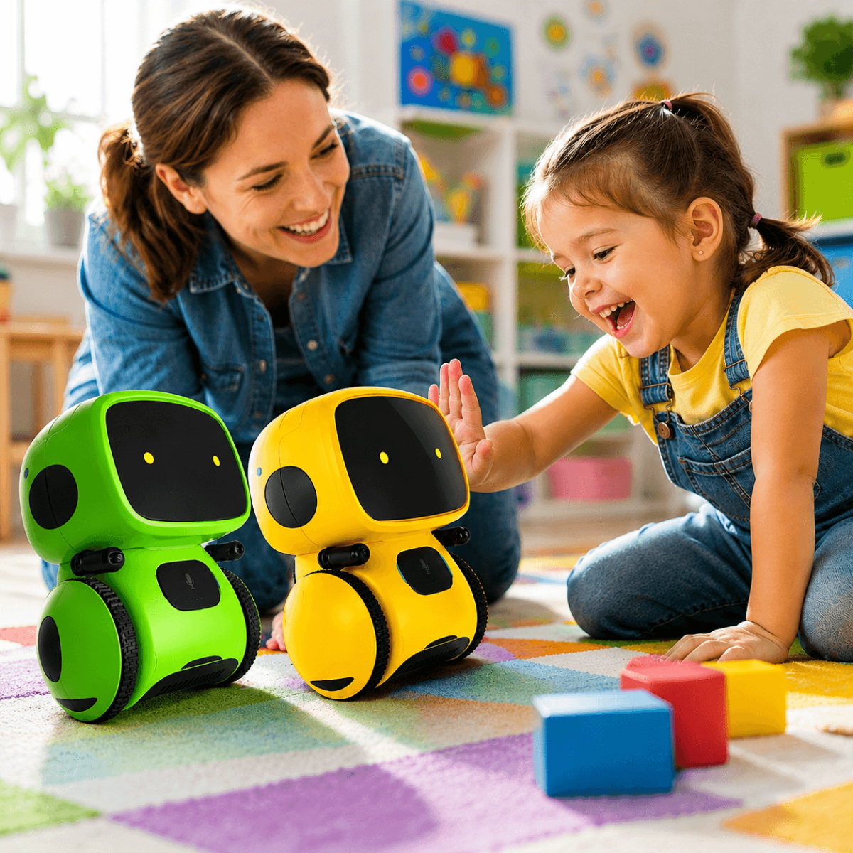 Interactive Robot Toy for Kids 3+ – Dancing, Singing & Voice Control