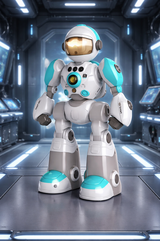 1538, Blue - AI Intelligent Voice Robot – Smart Programmable & Interactive Toy.