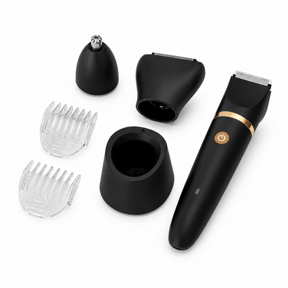 3-in-1 Men’s Grooming Kit – Hair Clipper, Electric Shaver & Nose/Ear Trimmer