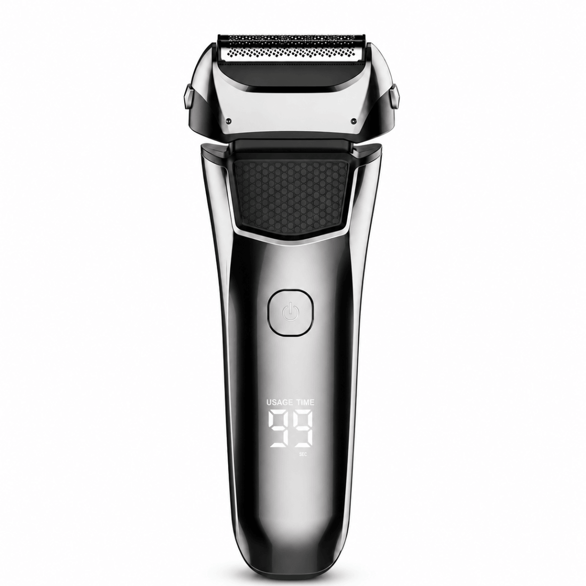 Premium Men’s Electric Shaver – LED Display, Wet & Dry Use.