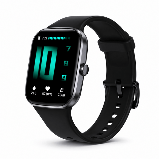 Bluetooth Calling Smart Watch with Health Monitor & Sports Modes