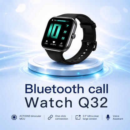 Bluetooth Calling Smart Watch with Health Monitor & Sports Modes