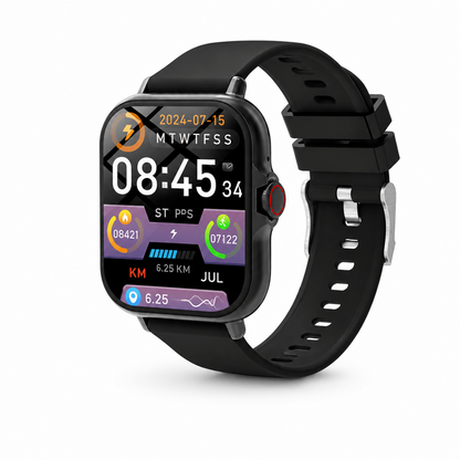 Outdoor Smartwatch – Bluetooth Calls, Activity & Sleep Tracker