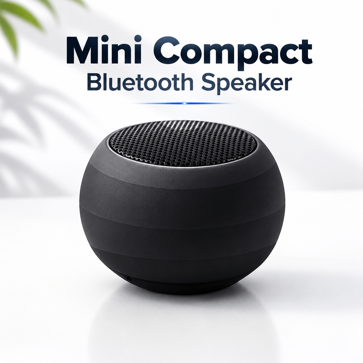 Mini Bluetooth Speaker – Hi-Fi Stereo Sound, IPX5 Waterproof & TWS Pairing