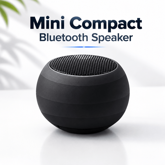 Mini Bluetooth Speaker – Hi-Fi Stereo Sound, IPX5 Waterproof & TWS Pairing