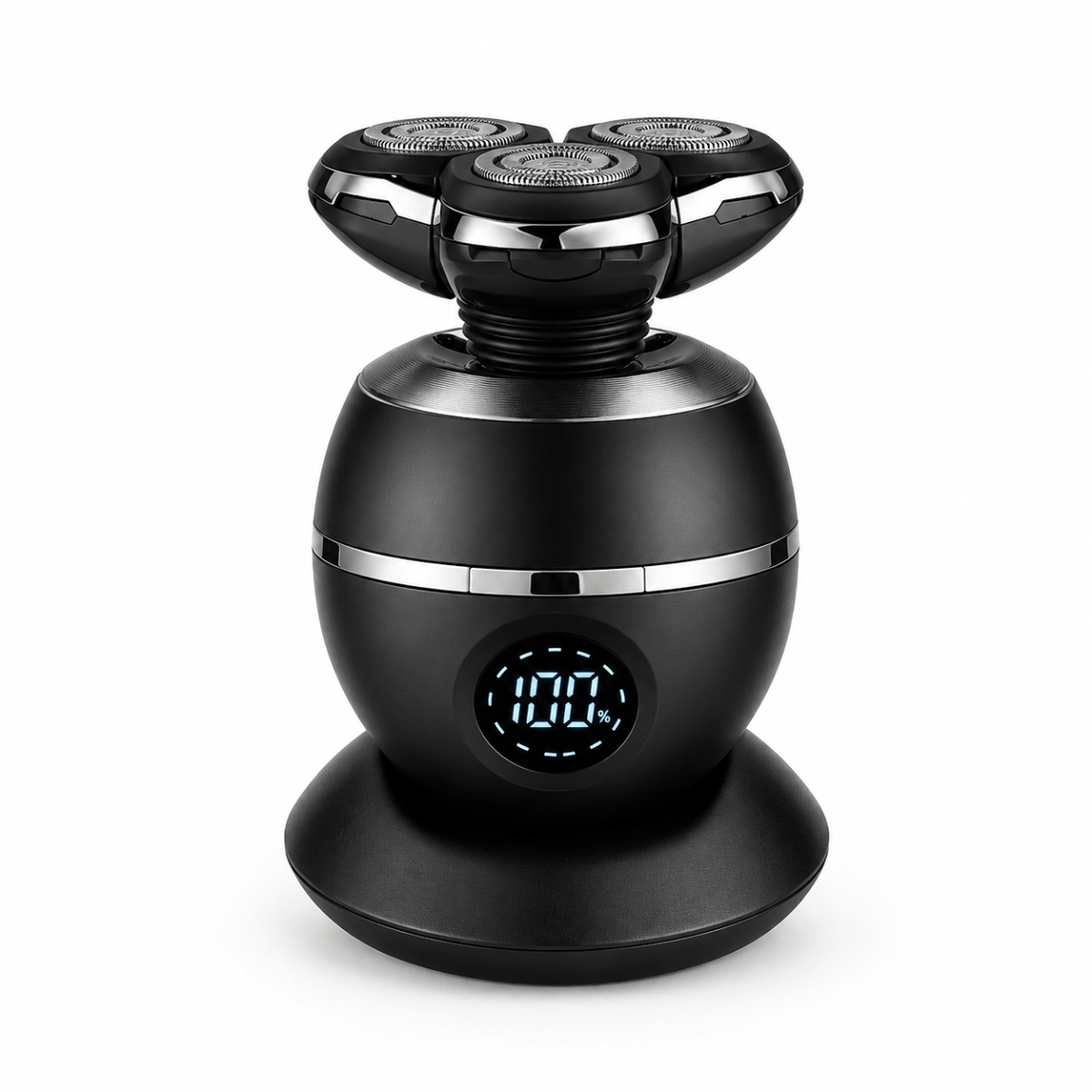 Men’s Waterproof Electric Shaver – 3D Floating Heads, Type-C Rechargeable, LED Display