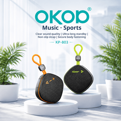 Portable Bluetooth Speaker – HiFi Stereo, Compact, Durable & Long Battery Life