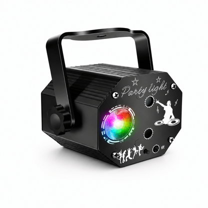 Sound-Activated Disco Party Stage Lights, DJ Strobe & Stage Effects, USB 5V 2A