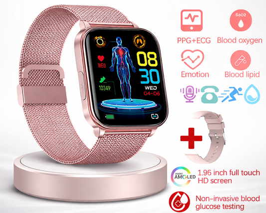 Women Multi-Sport Smart Watch, Health & Fitness Tracker with Bluetooth.