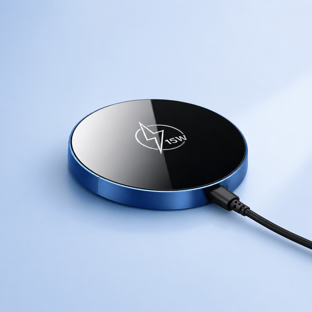 15W Magnetic Qi Wireless Charger Pad – Fast Charging Dock