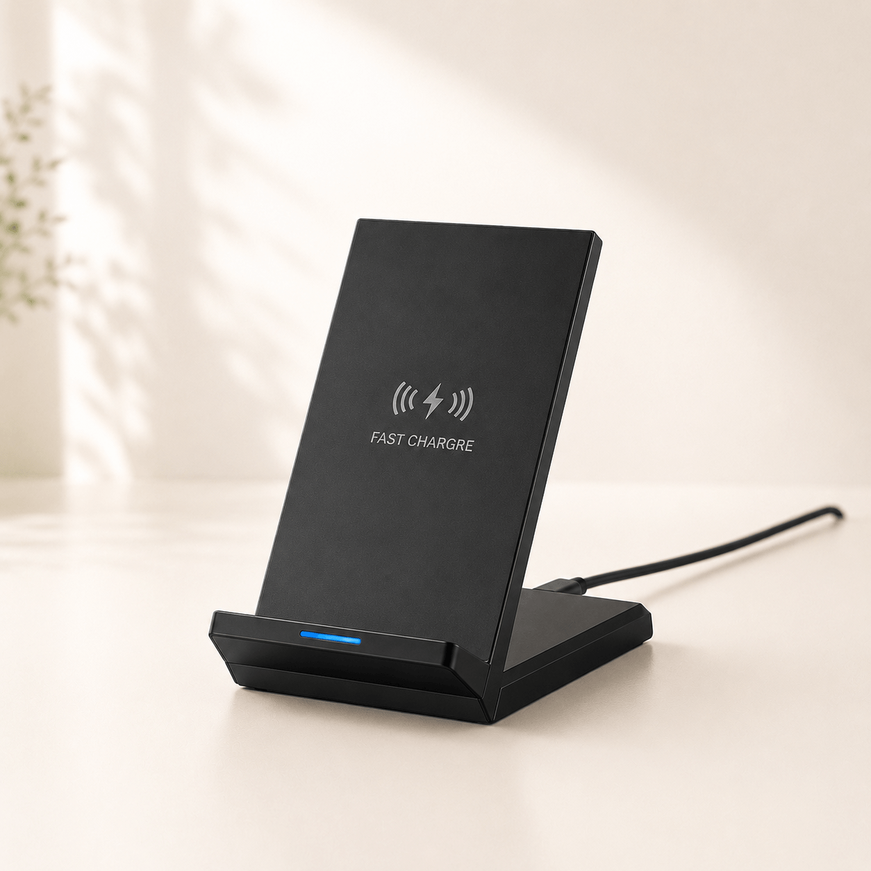 15W Fast Wireless Charger – Vertical & Horizontal Qi Charging.