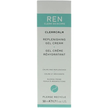 REN Clean Skincare Clearcalm 3 Replenishing Gel Cream 50ml